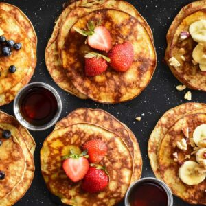CRÊPES MOELLEUSES AU CHOCOLAT AVEC YAOURT ET BANANE