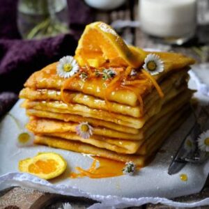 Crêpes Miel Amandes