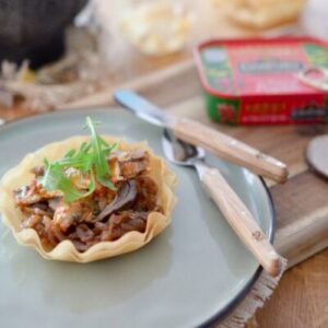 Mini crêpe sardine fine