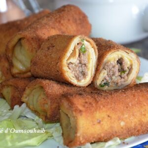 Crepe farcie panée