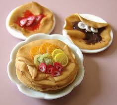 Mini crêpe aux fruits